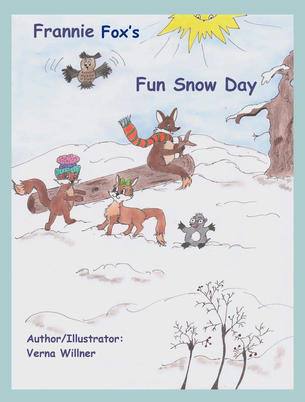 Frannie Fox's Fun Snow Day