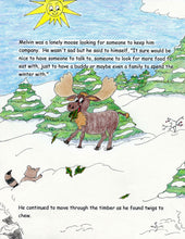 Load image into Gallery viewer, Christmas with Melvin Moose