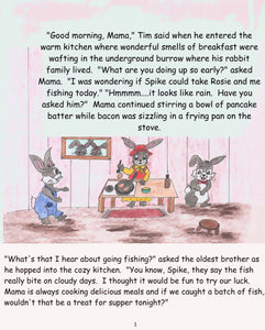 Spike Goes Fishing